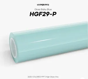 KKVINYL HyperPRO カラーPPF Gloss Baby Blue HGF29-P(1.52mx15m)