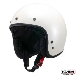【P10倍! (要エントリー)＋クーポン】 NANKAI ナンカイ ジェットヘルメット ZEUS ゼウス パールホワイト 品番：NAZ-380X