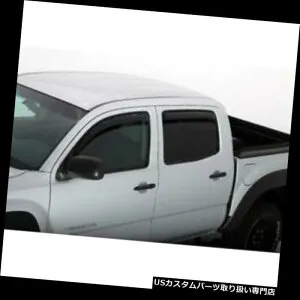 ベントバイザー ドアバイザー レインガード 自動Ventshade Ventvisorインチャネルデフレクタ4個 （煙） - 194536 Auto Ventshade Ventvisor In-Channel Deflector 4 pc. (Smoke) - 194536 【並行輸入品】