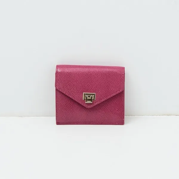 [マルイ]Envelope/二つ折ウォレット/ロウェル シングス（LOWELL Things） ピンク