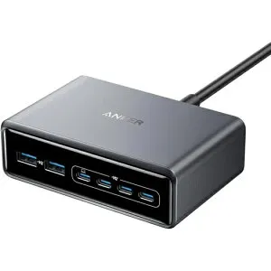 【送料無料】アンカー・ジャパン A2683N41 Anker Prime Charger (200W 6 Ports GaN) 【PSE技術基準適合/ USB PD対応】 シルバー【在庫目安:僅少】