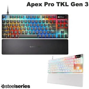 SteelSeries Apex Pro TKL Gen 3 JP 日本語配列 / US 英語配列 ゲーミングキーボード スティールシリーズ ラピッドトリガー