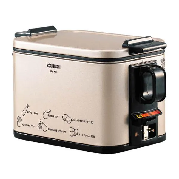 電気フライヤー あげあげ (メタリックカカオ) ZOJIRUSHI (象印マホービン) EFK-A10-TJ