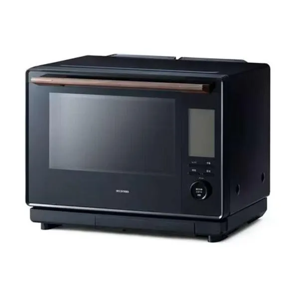 アイリスオーヤマ コンベクションスチームオーブンレンジ 30L [調理 家電 温め 焼く 熱風 蒸気 ヘルシー] MS-F3002-B 【〇】 爆買