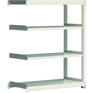 【別途送料あり】アイリスオーヤマ IRIS 中量ラック500 セット W1800＊D600＊H2100 連結 4段 【品番：M5R1860214】