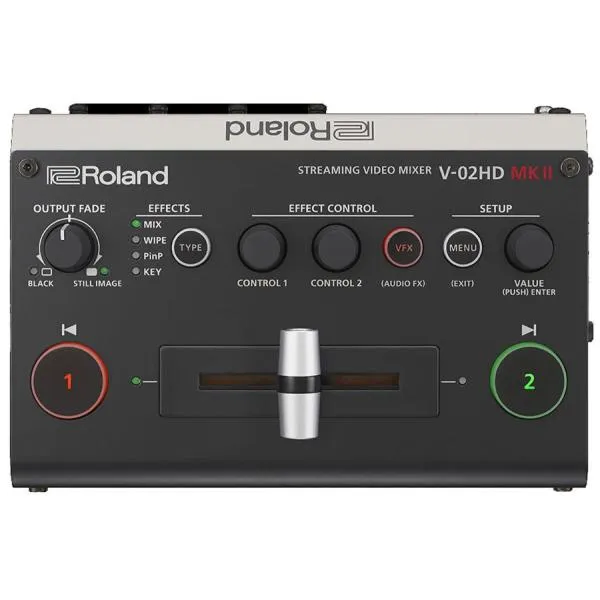 ローランド ストリーミング ビデオミキサー V-02HD MKII V-02HDMK2 返品種別A