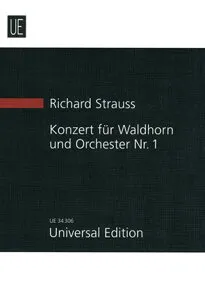 楽譜 シュトラウス R.／ホルン協奏曲 第1番 変ホ長調 Op.11(GYA00057791／UE34306／スコア（小型）／輸入楽譜（Y）)