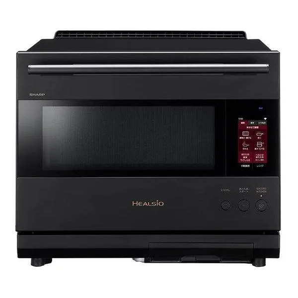 SHARP シャープ ウォーターオーブン ヘルシオ 30L/2段調理対応/プレミアムブラック AX-LSX3C-B(2679002)