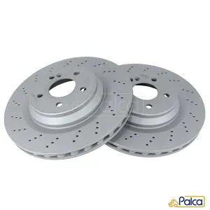 ベンツ リア ブレーキローター 2枚 330X26mm 防錆 PRO+ SLクラス|R230/SL600 SL55AMG SL63AMG SL65AMG | TEXTAR製 | 2304231612