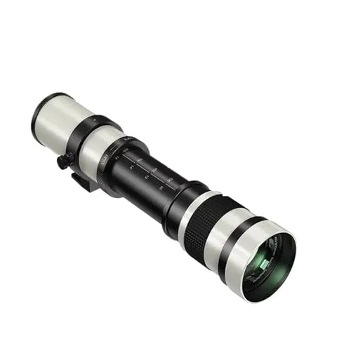 互換性がありますCanon EF EOS 5D 6D 7D 50D 60D 70D 80D 90D 450D 500D 550D 420-800mm F8.3-16 望遠ズームレンズ DSLRカメラ対応(A9)