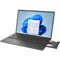 FMV A75-K3 ブラック (Core i7-1355U/16GB/SSD・256GB/DVDスーパーマルチ/Win11Home64/Microsoft 365 Personal (24か月版、Office H&B2024 オプション付)/16型)