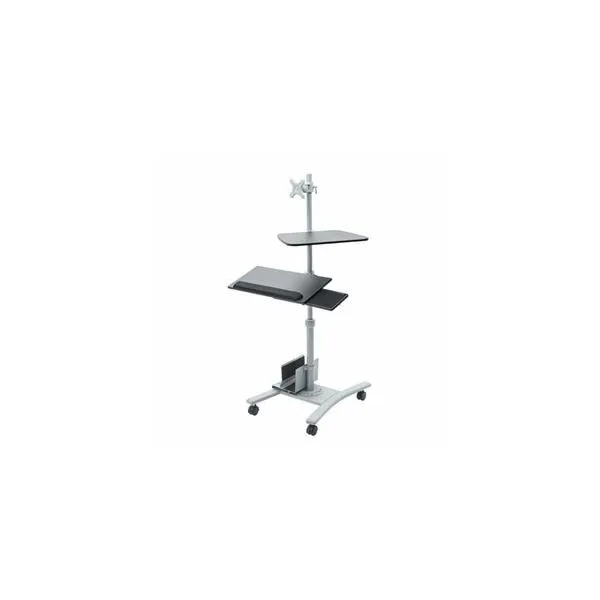 サンワサプライ キーボード台、CPUスタンド付き液晶モニタスタンド CR-LAST3 CR-LAST3 [F011007]