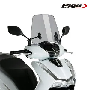 Puig 20363H WINDSHIELD TRAFIC [SMOKE] HONDA SH 125I/150I 4T E5 (21-25)SH 350i E5 (21-24)プーチ スクリーン カウル