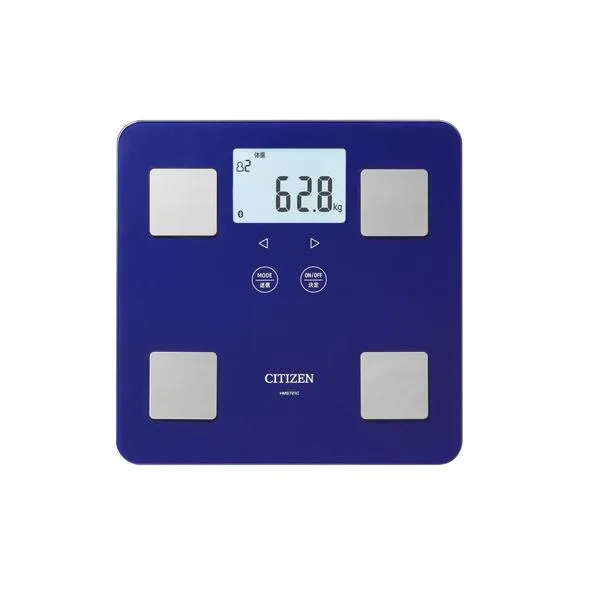 シチズン HMS721C-NV 体組成計 Bluetooth搭載 専用アプリでスマホと連携 ネイビー