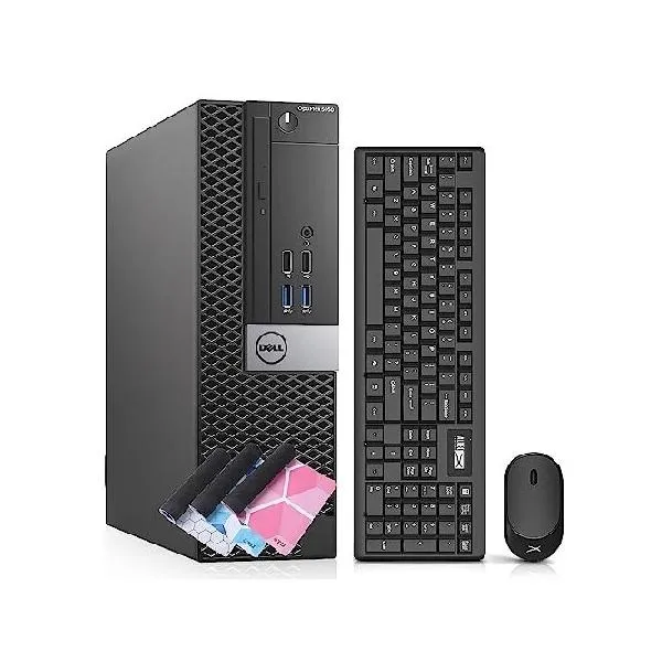 Dell OptiPlex 5050 Desktop Computers PC,Intel i7-6700 3.4GHz,32GB DDR4 Ram New 512GB M.2 NVMe SSD+1TB HDD,Intel AX200 Built-in WiFi 6,Bluetoo_並行輸入