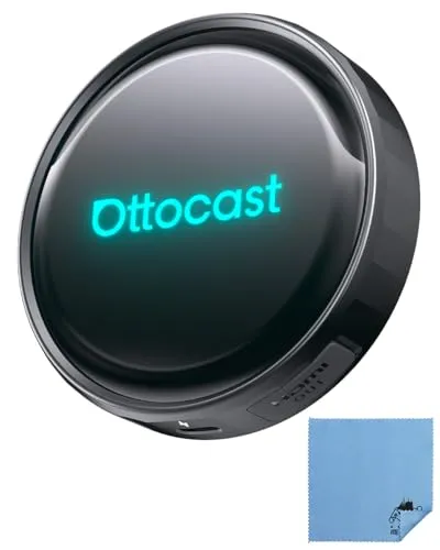 【正規モデル】OTTOCAST P3 Pro オットキャスト P3 PRO OttoAiBox AI音声制御 カープレイドングル CarPlay/AndroidAutoをワイヤレス化 無線化 android 13.0モデル HDMI出力端子搭載 (クロスセ