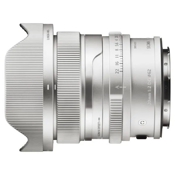 SIGMA シグマ 【納期未定】20mm F2 DG Contemporary Lマウント (シルバー)