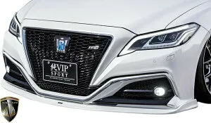 【M's】トヨタ 220 クラウン RS (2018y-) AIMGAIN フロントアンダースポイラー 純VIPスポーツ エイムゲイン エアロ フロントスポイラー カスタム シンプル TOYOTA CROWN クラウンRS 220クラウン 220系 GWS224