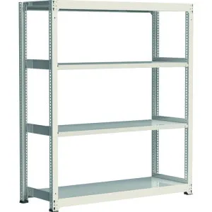 ■IRIS 中量ラック300 セット W1800*D600*H2100 基本 4段 M3K1860214(2069083)[送料別途お見積り][法人限定][直送]