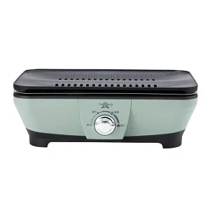 アラジン グラファイトミニグリラー グリーン CAG-MG7A(G) 750W 遠赤輻射熱 減煙モード搭載【送料込み】【お届け日指定の時間指定は不可】