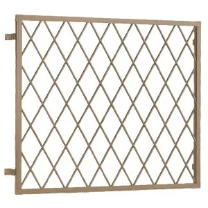 【4月はエントリーでP10倍】 ヒシクロス面格子 C型 07409 W896×H1020mm 壁付 規格寸法 菱 面格子 アルミサッシ 窓 防犯 後付け 取付 LIXIL リクシル TOSTEM トステム アルミ面格子 リフォーム DIY ドリー