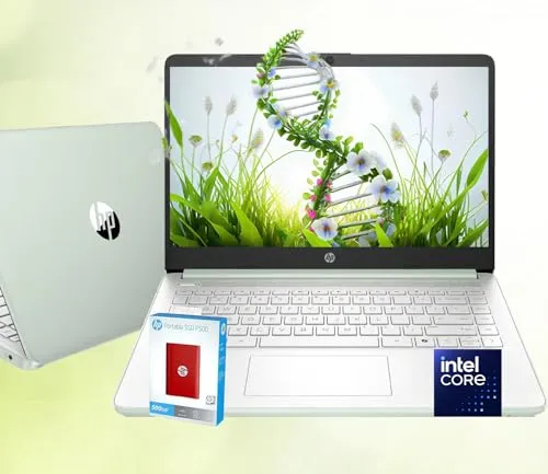 HP 14 Ultrabook ? Intel 4-Core N150 ? Microsoft 365 ? Copilot AI ? 16GB RAM ? 1.6TBストレージ (128GB UFS HP 512GB P500 ポータブル SSD + 1T