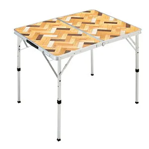 【4月25日限定！最大100％ポイントバック】コールマン ナチュラルパズルテーブル90 2205816