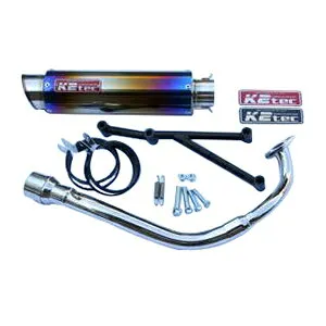 K2tec(ケイツーテック) GP-R STD チタン M1 アドレスV125S O2センサー対応 9v125-gpsm-ti バイク フルエキゾーストマフラー