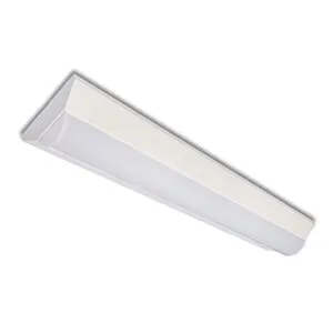 防雨防湿 一体型ベースライト 20W形 逆富士型 幅150mm 1600lm 5000K昼白色 6000K昼光色 屋外 軒下 防水形 LED蛍光灯器具一体型 ledベースライト LED一体型 高輝度1灯式相当 長期3年保証 安心のPSE認証適