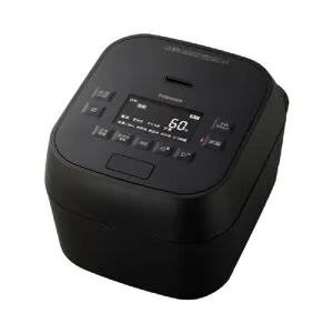東芝 TOSHIBA 真空圧力IH炊飯器 炎匠炊き 5.5合炊き グランブラック RC-10MGX-K〈RC10MGX-K〉
