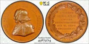 1845 年ドイツ ミュンスター司教ドロステ フォン ヴィシェリング メダル PCGS SP64 Lot#GV8480