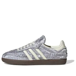 adidas アディダス メンズ スニーカー 【adidas x Caroline Hu Samba OG 'Satin Silver Metallic' JP9283】 サイズ US_M_13