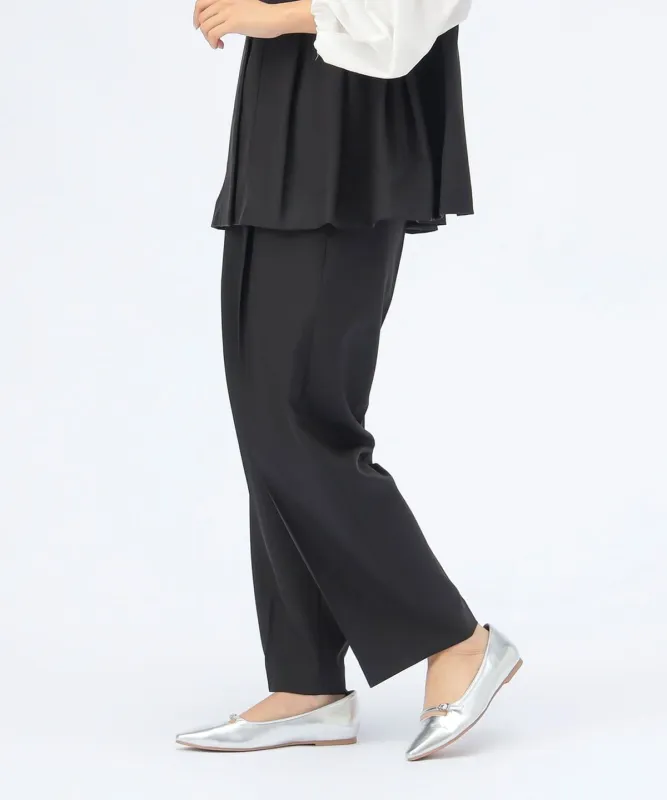 リラックス テーパード パンツ（セットアップ対応）＊ パンツ WOMEN BLACK ONE SIZE