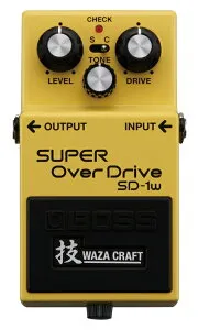 BOSS SD-1w 技 WAZA CRAFT 新品 SUPER OverDrive[ボス][スーパーオーバードライブ][エフェクター,Effector]
