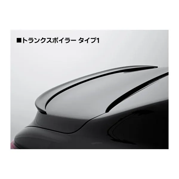 レクサスLS LS500(h) Fスポーツ前期 純VIP EXE【FRP製】 トランクスポイラータイプ1 エイムゲイン