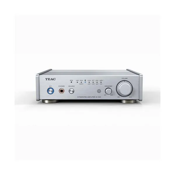 TEAC(ティアック) USB DAC/ステレオプリメインアンプ シルバー AI-303-S ［ハイレゾ対応 /DAC機能対応］