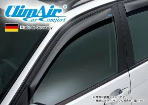 【M's】VW ゴルフ5（04y-09y）3ドア用 climAir社製 フロント ドアバイザー (左右) // フォルクスワーゲン GOLF5 クリムエアー 401114 前 F ウィンドウ 新品