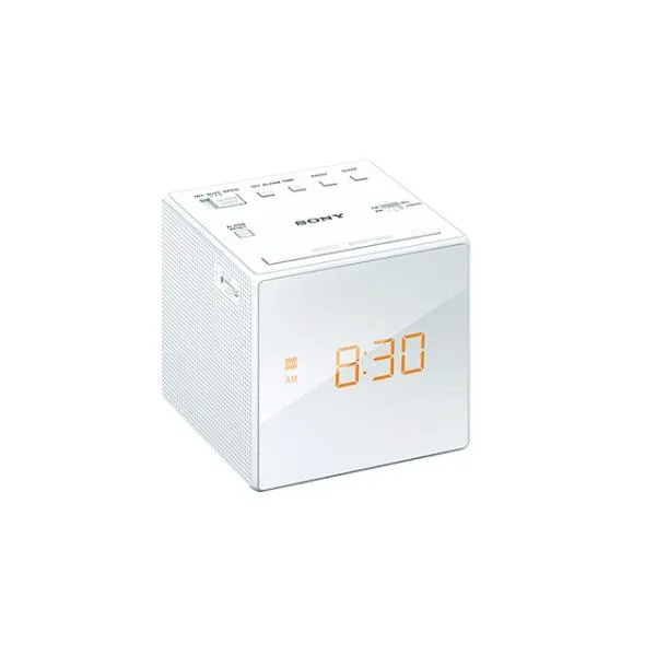 キューブ型クロックラジオ (ホワイト) SONY (ソニー) ICF-C1-W
