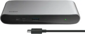 Belkin5-in-1Thunderbolt4ドッキングステーション40Gbpsデータ転送96WPD対応デュアル4K/60Hzシングル8K/30Hz150W電源ユニット&TB4ケーブル(0.8m)付属INC013qcSGY