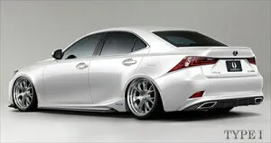 LEXUS IS 30系 前期 IS250/350/300h 純VIP EXE サイドステップ FRP製 塗装済み