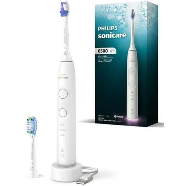 ソニッケアー 6500シリーズ 電動歯ブラシ ホワイト フィリップス HX7410/09