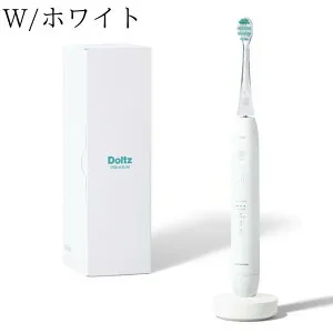 【4/27 9:59まで・抽選で最大100%Ptバック(要エントリー)】 パナソニック Panasonic W音波振動ハブラシ Doltz Premium 国内正規品 メーカー1年間保証 ブラック/ホワイト EW-DP38-K/W