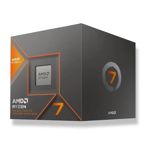 AMD Ryzen 7 8700G プロセッサ(統合Radeon Graphics.Ryzen AI 8コア/16スレッド.TDP 65W.ソケットAM5, 24MBキャッシュ.最大5.1GHzブースト周波数.レイスステルスヒートシンク付属)