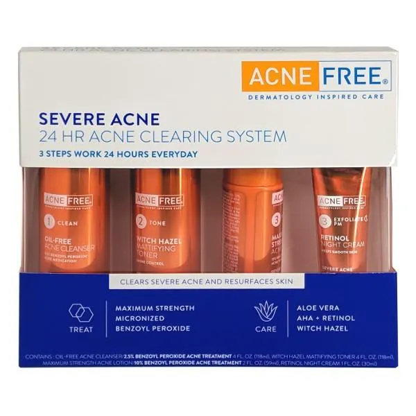 New design ! アクネフリー シビア アクネ クリアーリング システム 米UNIVERSITY MEDICAL 社