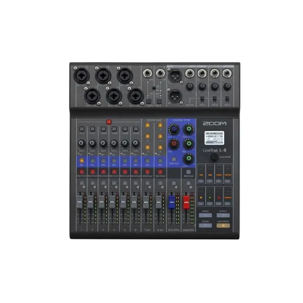 ZOOM LIVETRAK L-8 8-Track Live Mixer / Recorder | ミキサー/レコーダー
