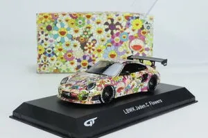 GTスピリット 1/43 ポルシェ 911 LBWK Jaden.C ディスプレイカバー付き ベース CLDC グローバル 限定版GT Spirit 1:43 LBWK Jaden.C with display cover and based CLDC Global limited edition