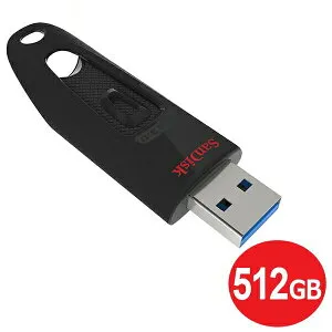 サンディスク USB3.0フラッシュメモリ 512GB 130MB/s SDCZ48-512G-G46 USBメモリ SanDisk 海外リテール 【メール便送料無料】