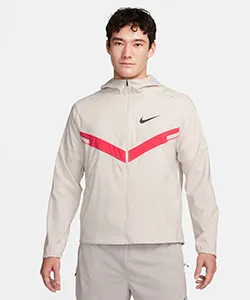 獲得ポイント147pt 【送料無料】ナイキ(NIKE) ウインドブレーカー ジャケット RPL UV WRフーディJKT HK FQ8017-072 メンズ LTBON／TRRD S