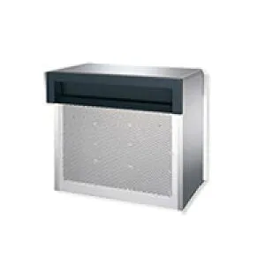 埋め込み郵便ポスト 郵便受け 三協立山アルミポスト 口金ポスト SOV-N30W1型（2ブロックタイプ） ブラック MKC ポスト本体