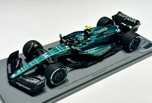 Spark スパーク 1/18 ミニカー レジン プロポーションモデル 2023年6月カナダGP 第2位 アストンマーチン アラムコ コグニザント F1 ASTON MARTIN - F1 AMR23 TEAM ARAMCO COGNIZANT No.14 2nd CANADA GP 2023 FERNANDO ALONSO